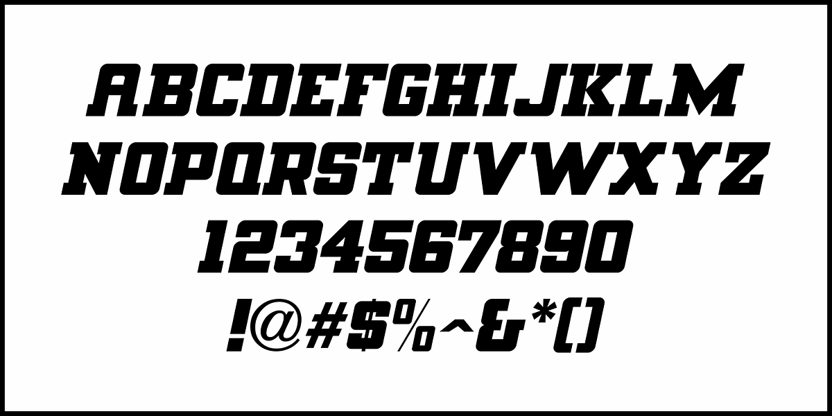 Lawbreaker JNL, a Slab Serif Font by Jeff Levine Fonts (Photo 5 of 5)