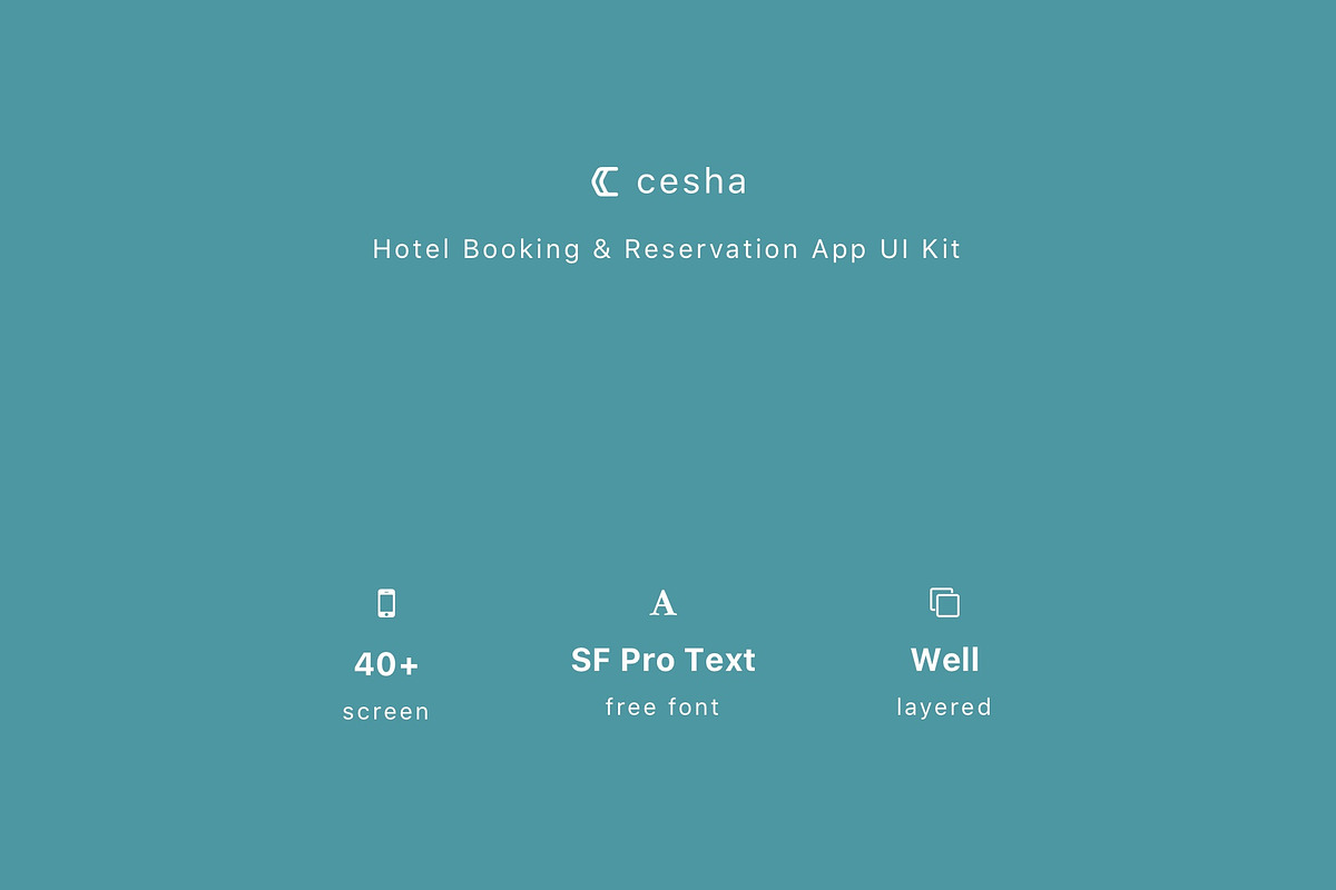Cesha - Hotel Booking & Reservation, an App Template by Betush (Photo 6 of 6)