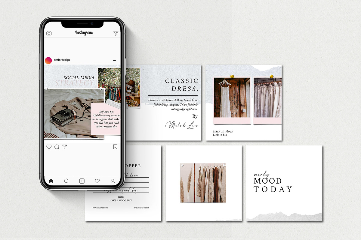 Elisa Paper Puzzle, a Social Media Template by Analogi Studio (Photo 5 of 9)