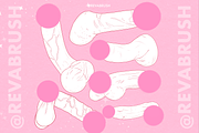 Procreate Male Mature pose brushes, a Brush Add-On by Revabrush (Thumbnail 4 of 4)