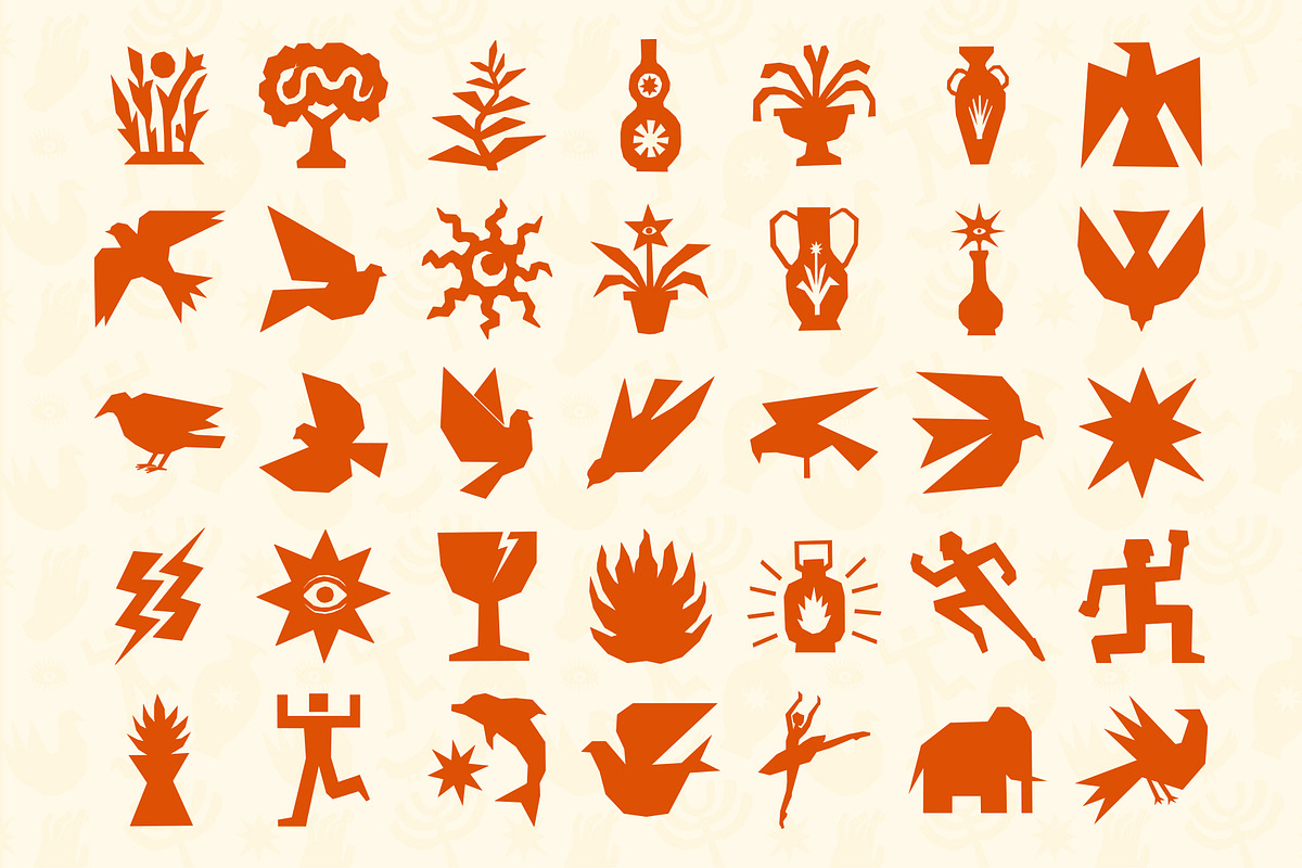Abstract Symbol Illustration Set, an Illustration by Tekuni (Photo 4 of 13)
