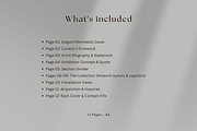 Contemporary Art Exhibition Catalog, a Magazine Template by batang (Thumbnail 3 of 4)