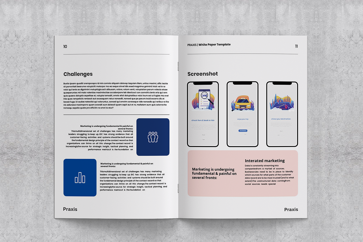 White Paper Template, a Brochure Template by azadcsstune (Photo 9 of 15)