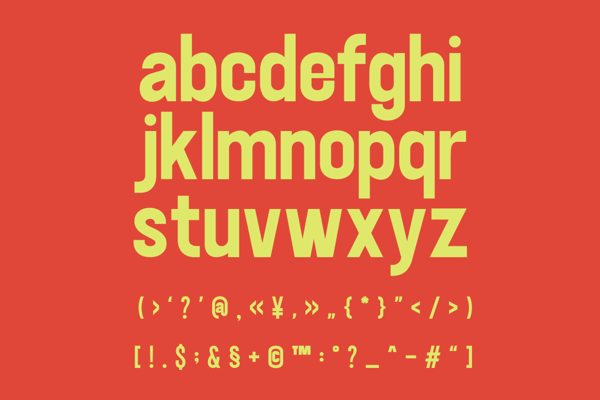 Nayumi Bold Modern Sans Font, a Sans Serif Font by Rasio Studio (Photo 4 of 12)