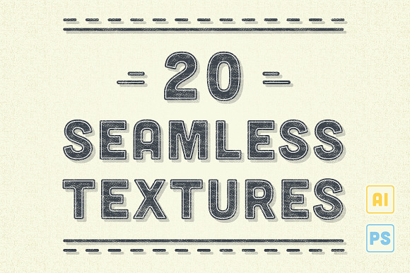 Retro pattern pack. Ai + Ps. preview 6