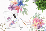 Wedding Bouquet Clipart Flowers, an Illustration by Bloomella (Thumbnail 2 of 5)