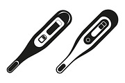 Two digital thermometers Vectors, an Object Graphic by Billah Hub (Thumbnail 1 of 3)