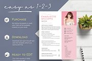 Hair Stylist Resume CV Template, a Resume Template by Climbwithelevator (Thumbnail 7 of 7)