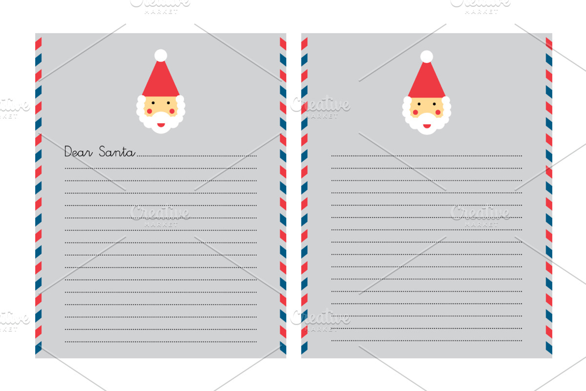 Santa Claus & Magi Letters, a Decorative Illustration by beguima (Photo 2 of 3)