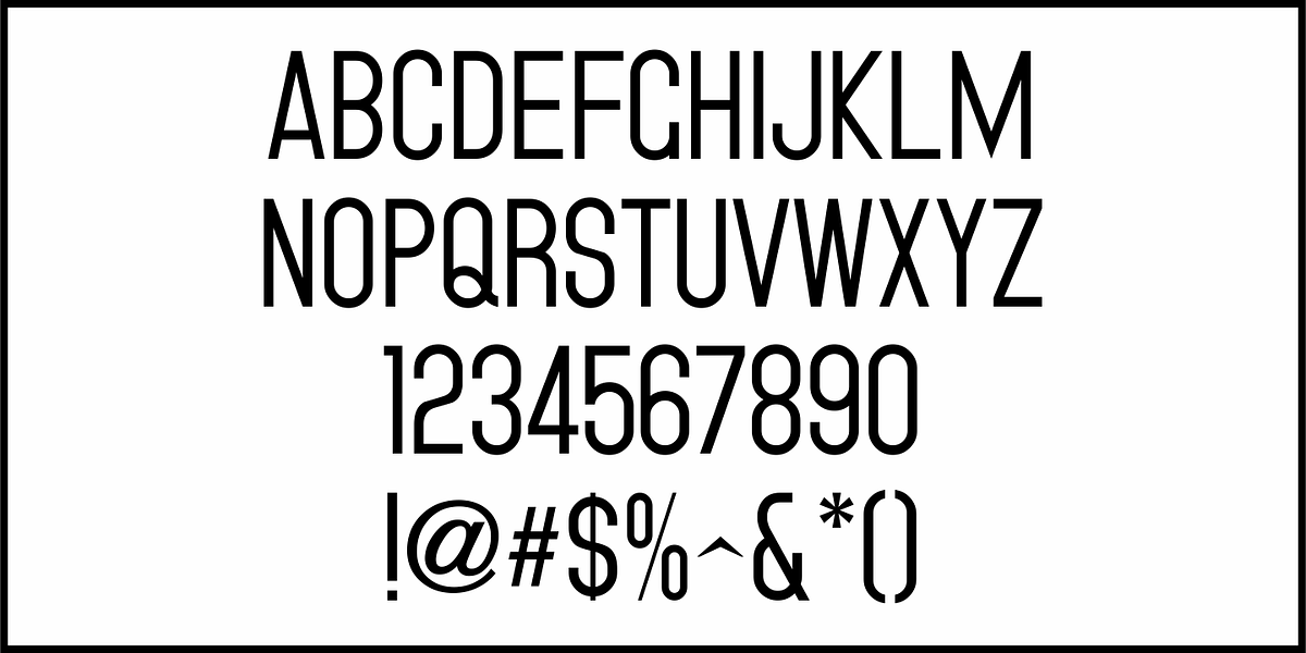 Facility Signage JNL, a Sans Serif Font by Jeff Levine Fonts (Photo 3 of 5)