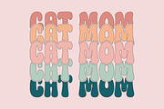 Retro Mom Sublimation Design, a Work Illustration by CreationArt (Thumbnail 2 of 13)