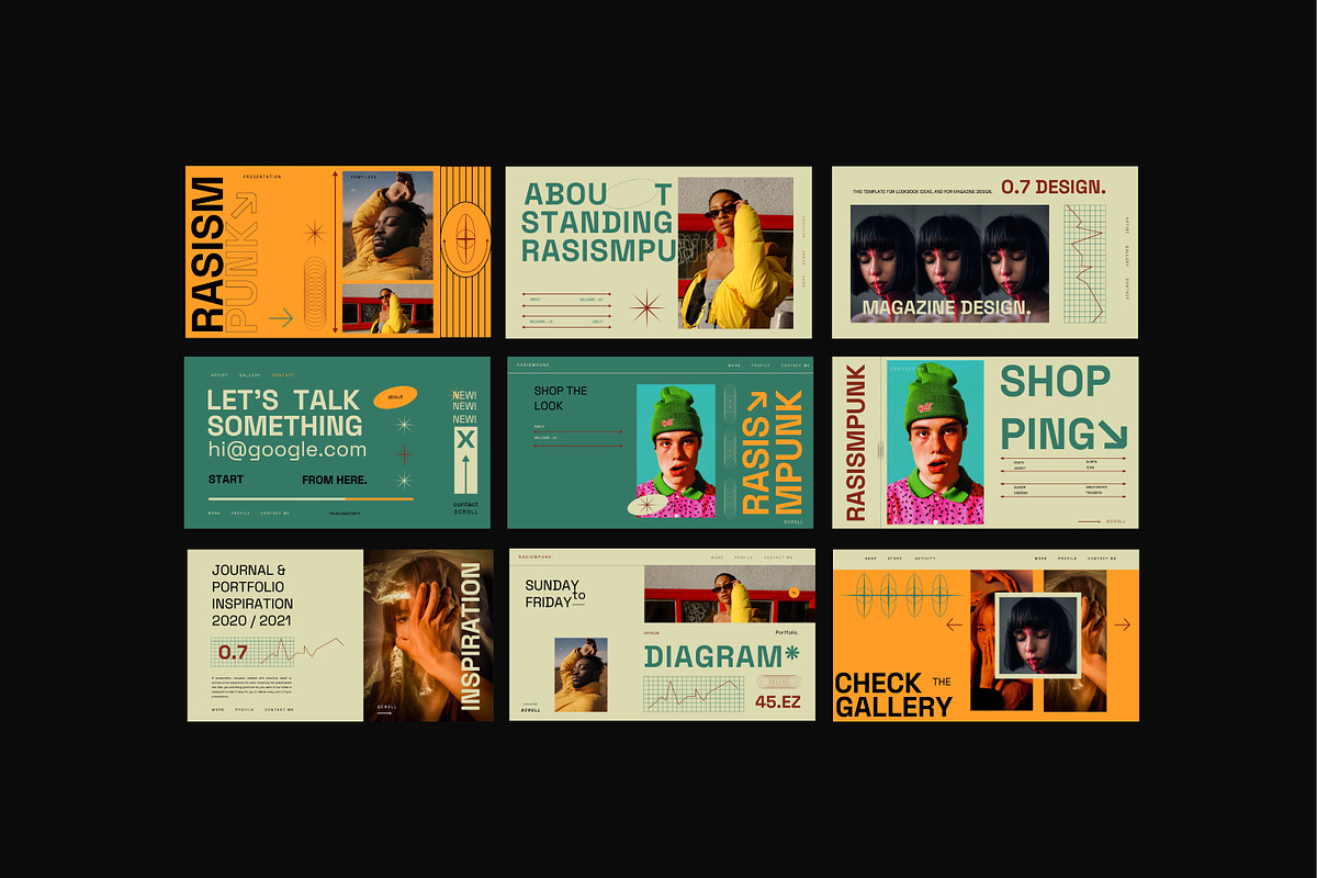 RASISMPUNK - Brand Google Slides, a Presentation Template by Dirtytemp Studio (Photo 10 of 11)
