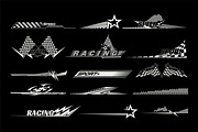 57 Sport car decal stripes, an Object Graphic by BonkiStudio (Thumbnail 1 of 14)