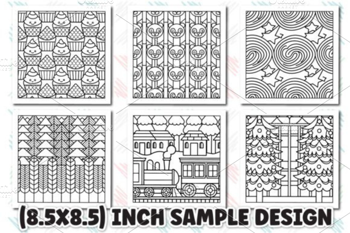 Bold & Easy Comfy Patterns, a Pattern Graphic by Ink Gallery (Photo 4 of 7)
