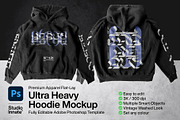 Ultra Heavy Hoodie Mockup, a Hoody Mockup by Studio Innate (Thumbnail 1 of 7)