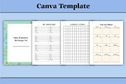 Garden Planner Canva Interior KDP V2, a Stationery Template by Designmela01 (Thumbnail 2 of 5)