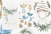 Christmas Decor Watercolor Set, a Decorative Illustration by Cat In Colour (Thumbnail 6 of 14)