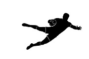 Rugby Player Silhouette Pack, an Illustration by Amazin_art (Thumbnail 23 of 31)
