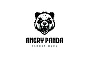 Angry Panda Logo, a Branding & Logo Template by Pixes (Thumbnail 1 of 2)