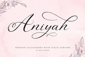 Aniyah Script Calligraphy