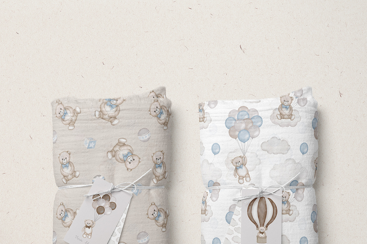 Baby Shower Bears - Kids Graphic Set, an Animal Illustration by Veris Studio (Photo 16 of 18)