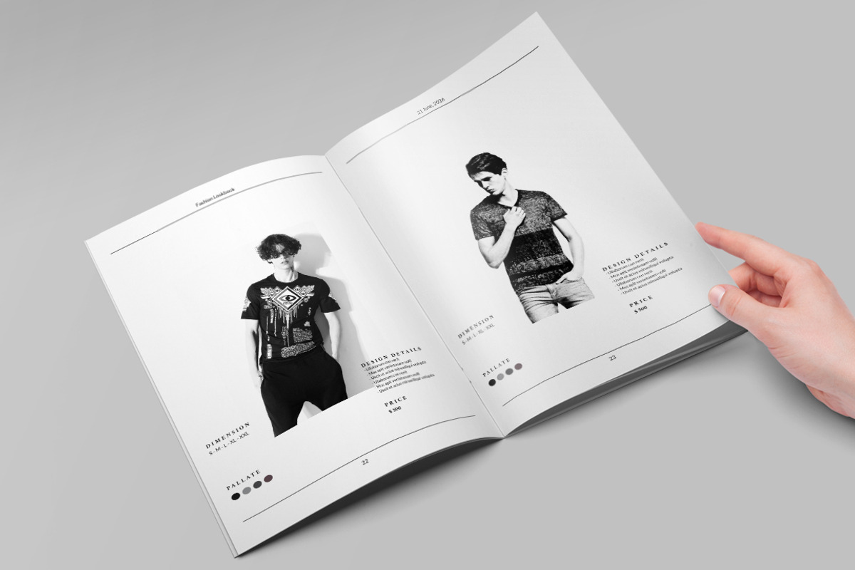 Fashion Lookbook, a Brochure Template by Firtana (Photo 4 of 11)
