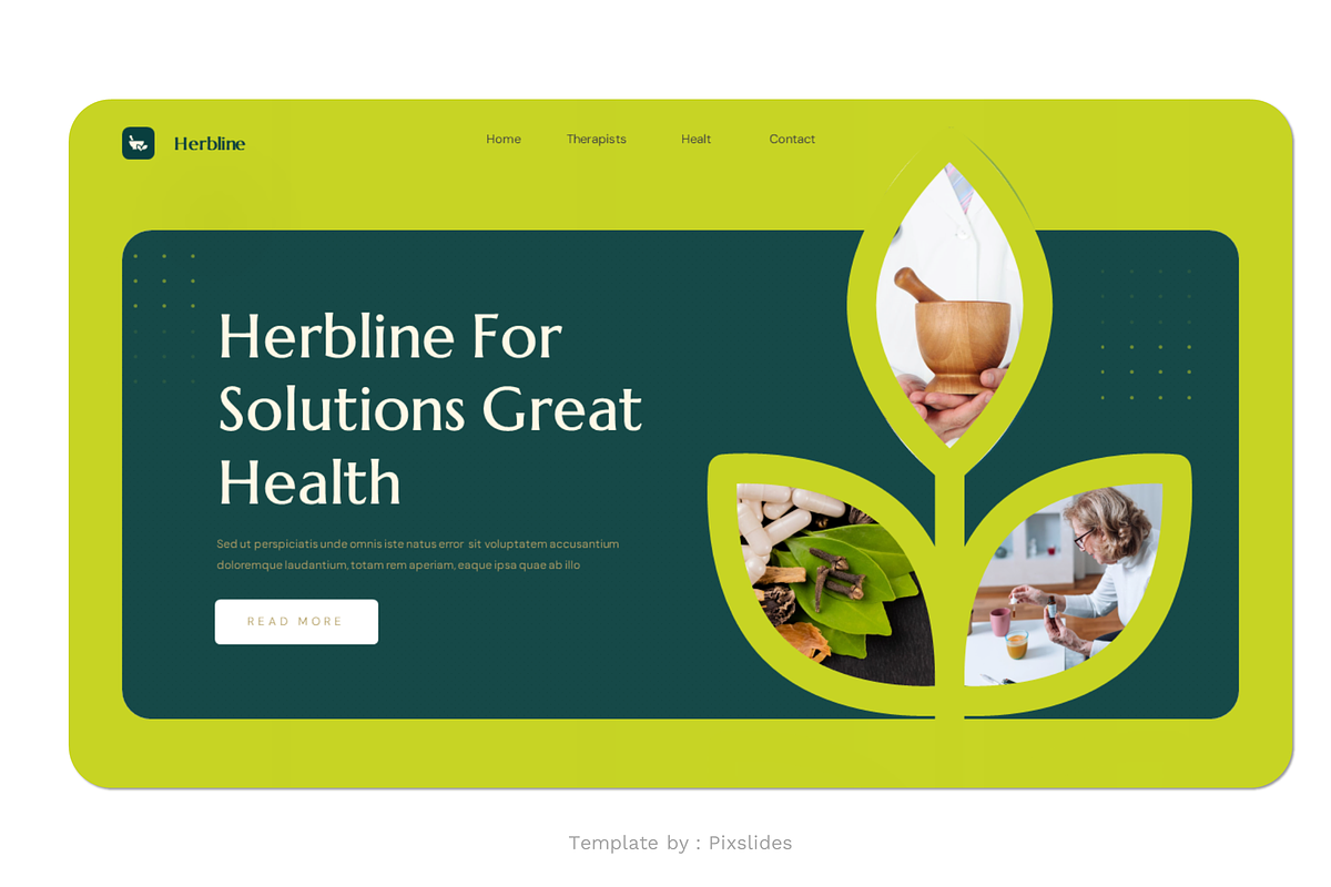 Alternative Medicine PowerPoint, a Presentation Template by Pixslides (Photo 3 of 6)