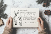 Vintage Charming Christmas Line Art, an Object Graphic by AnMark (Thumbnail 13 of 15)