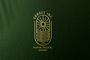 Sunset Travel Agent Inc Logo, a Branding & Logo Template by Design_Planet (Thumbnail 1 of 4)