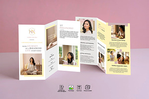 Tri-fold Brochure-Wellness Coach