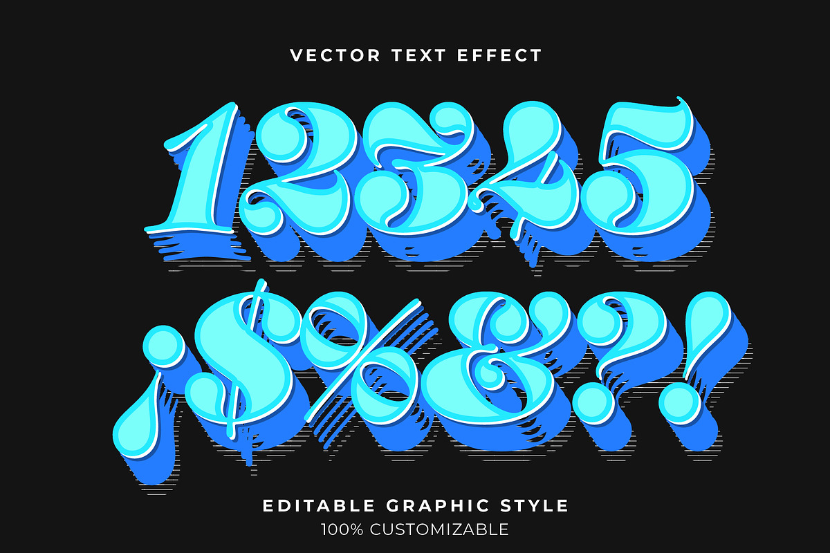 Retro 3D Bold Layered Text Effect preview 2