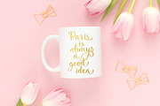 Bonjour Mon Ami, a Script Font by Laura Bolter Design (Thumbnail 4 of 5)
