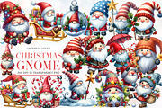 Cute Christmas Gnome Sublimation Bun, an Illustration by Designworld (Thumbnail 1 of 6)