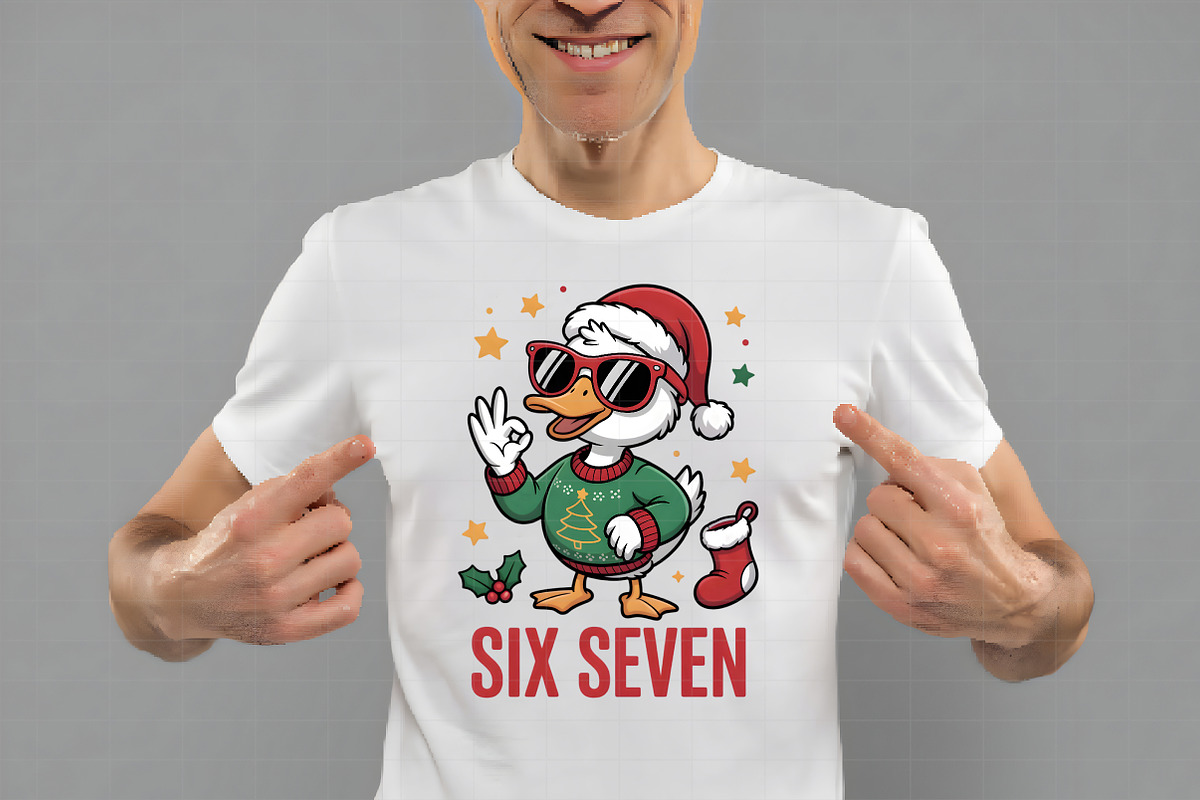 Funny Christmas Goose Six Seven 67 P, an Illustration by Daily.Designs (Photo 2 of 5)