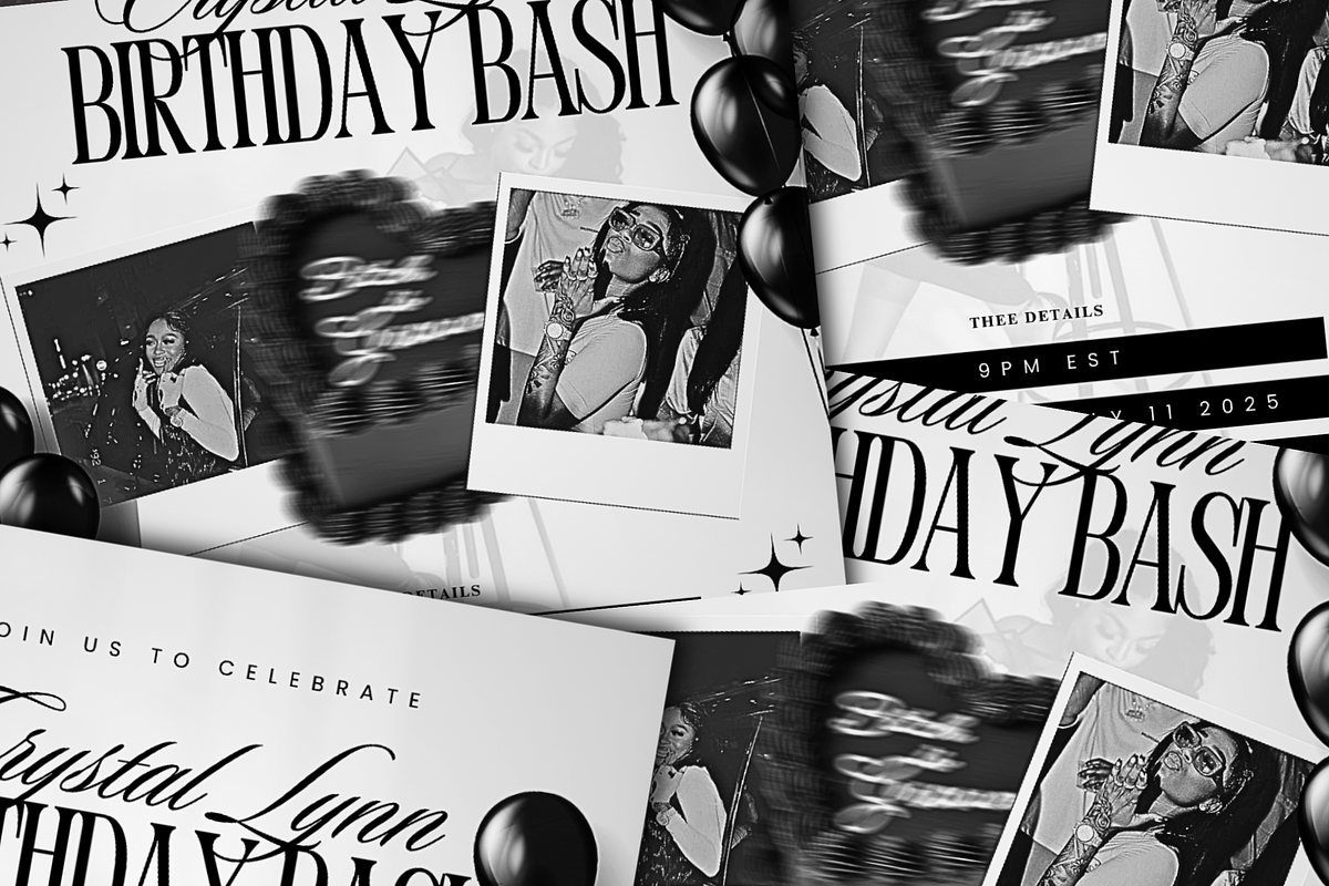 Canva Birthday Celebration Flyer, a Social Media Template by Lux Logo Studios (Photo 2 of 9)