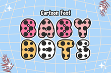 Baby Dots - Cartoon Font Types