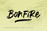 Bonfire - Modern Brush Font, a Handwritten Font by Alpaprana (Thumbnail 2 of 13)