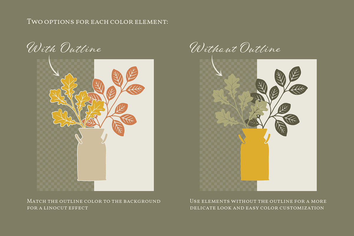 Autumn Thanksgiving Harvest Clipart, a Decorative Illustration by Wild and Wonder by Ana (Photo 7 of 13)