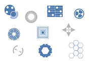 Tech Custom Shapes Set 2, a Shape Add-On by grati (Thumbnail 1 of 2)