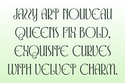 CS Macey – Art Nouveau Font, a Serif Font by Craft Supply Co. (Thumbnail 7 of 8)