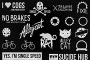 Bicycle Vector Stickers and Badges, a Graphic by danielcomerci (Thumbnail 3 of 4)