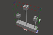 5 Сubic Candelabrum 3D Printing Set, an Object 3D Model by Kseniya-Omega (Thumbnail 12 of 12)