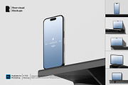 Device Top Shelf Mockup Bundle, an iPhone Mockup by River Visual (Thumbnail 1 of 8)
