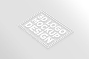 3D Logo Mockup Bundle Pack, a Mockup by GraphicBerg (Thumbnail 23 of 40)
