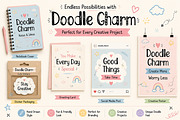 Doodle Charm – Handwritten Font, a Handwritten Font by Wow Magic (Thumbnail 2 of 5)