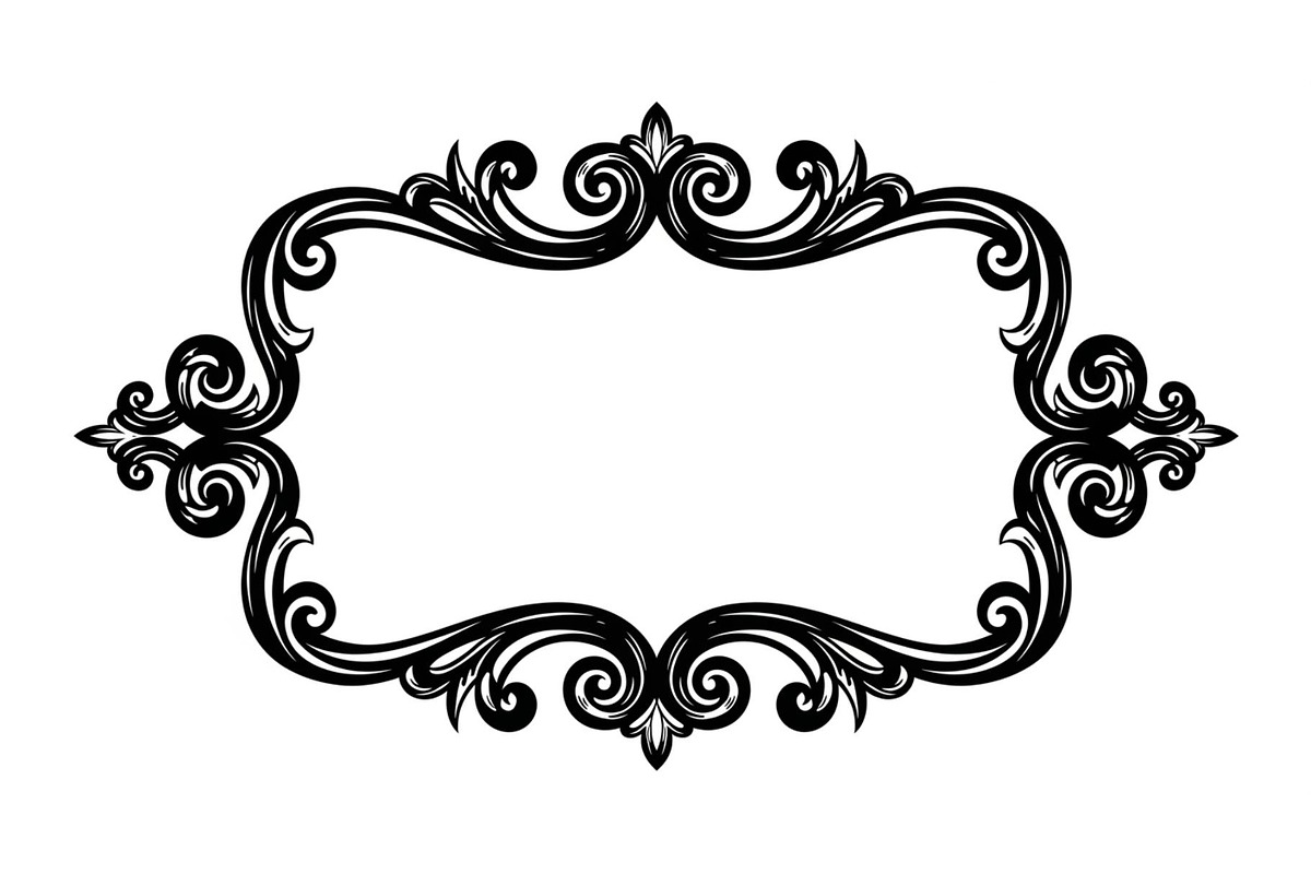 Vintage Ornament Frame Vector Bundle, an Illustration by Creativeshirt (Photo 25 of 51)