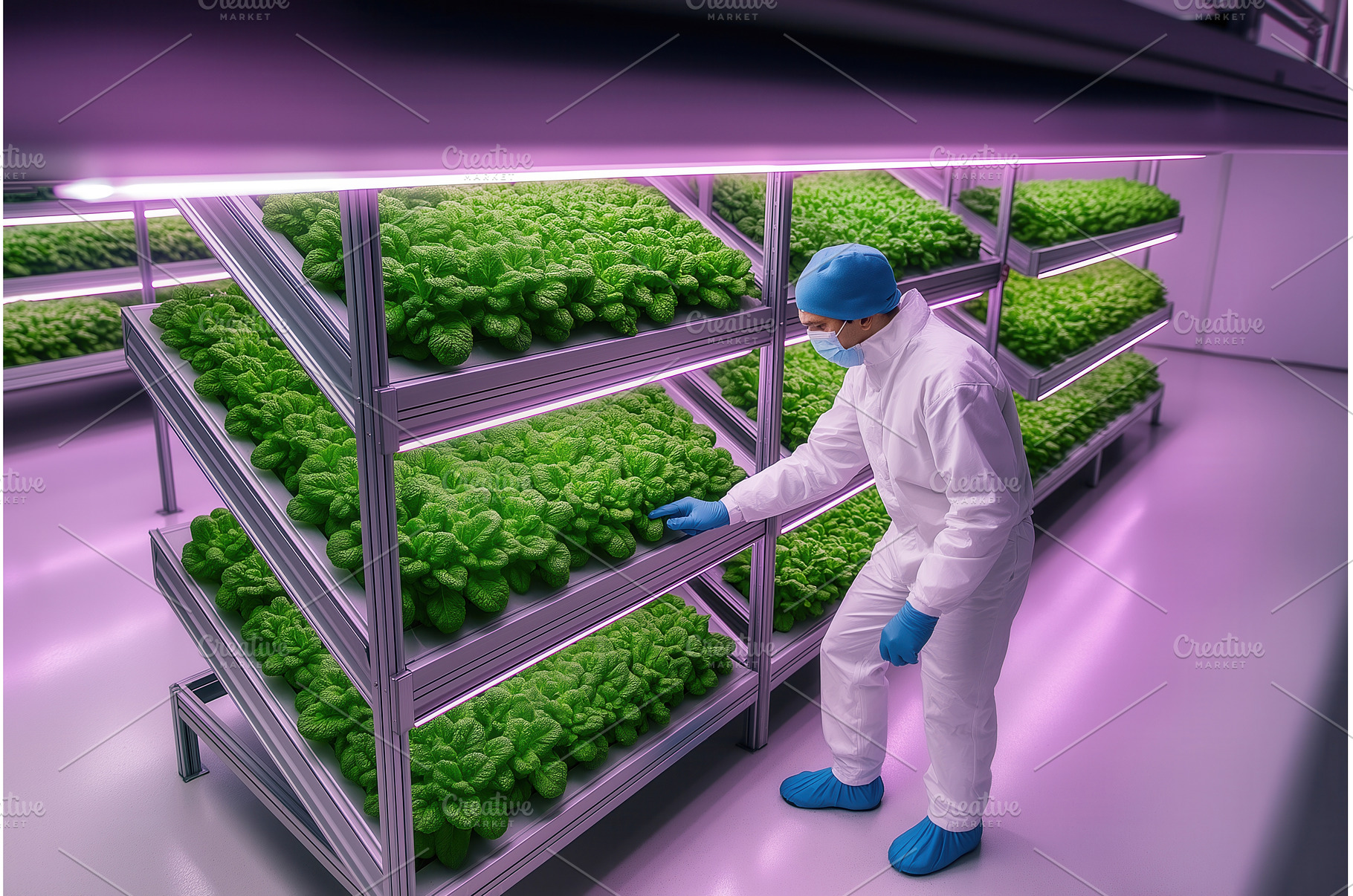 Scientist in protective clothing, a Technology Photo by Sergey Kotenev