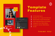 Hurrimen Instagram Template, a Social Media Template by Creatchees.std (Thumbnail 5 of 5)