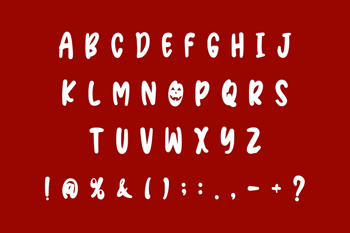 Magic Halloween, a Font by Limited.studio (Photo 6 of 6)