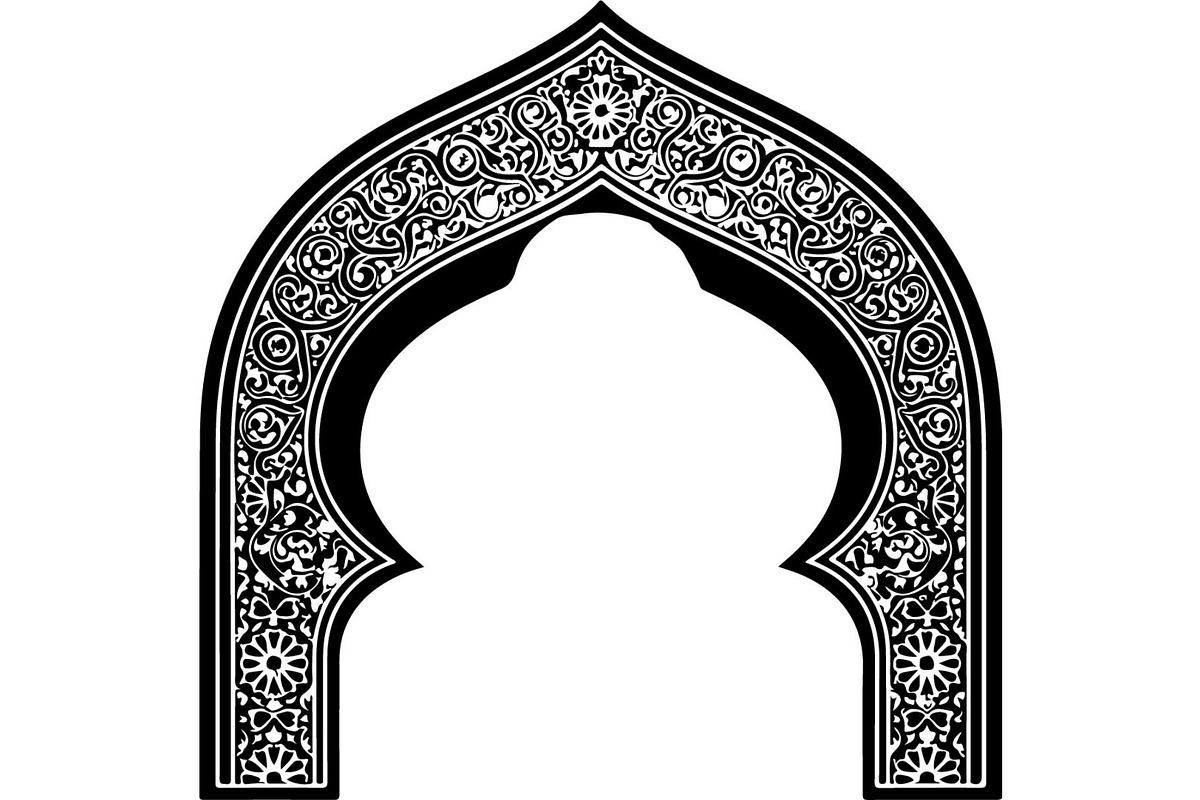 Minimal Islamic Arch Silhouette, an Object Graphic by Creativeshirt (Photo 8 of 17)